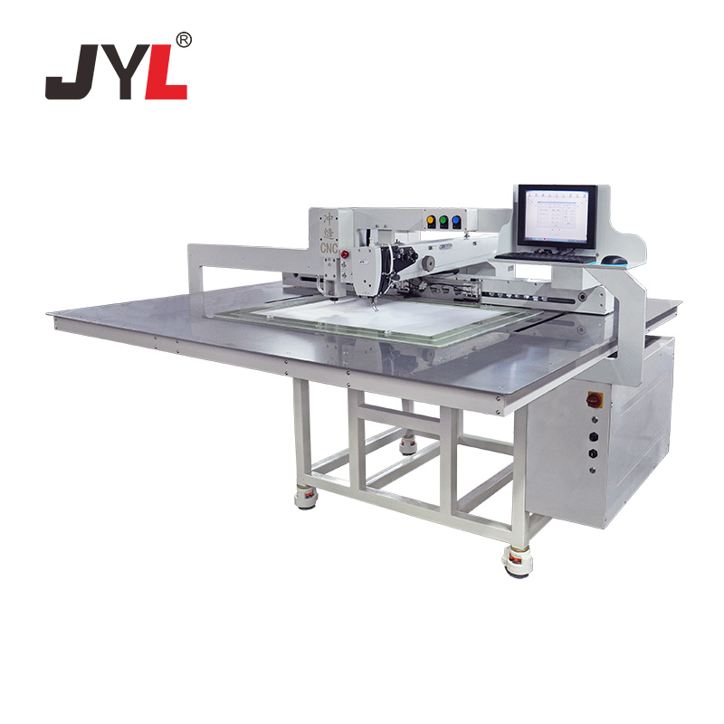 الثقوب المحوسبة الصناعية اللكم والخياطة آلة ثنائية واحدة JYL-CF10060